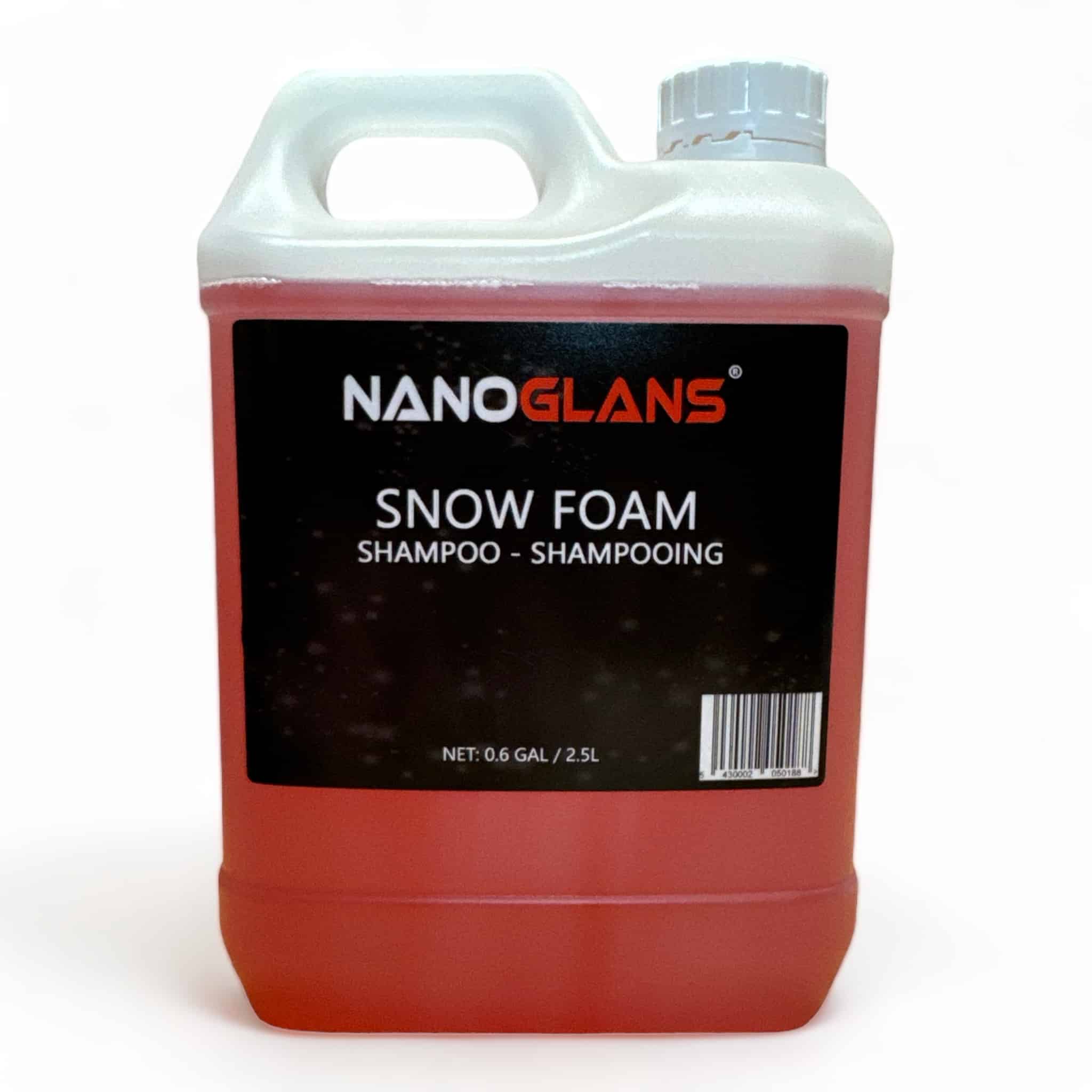 Nanoglans® | Schaum- und Wassersprühpistole + Nanoglans SNOW FOAM Shampoo 2,5L